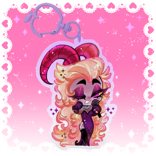 PREORDER Hazbin Hotel Keychains By Jamealipuff
