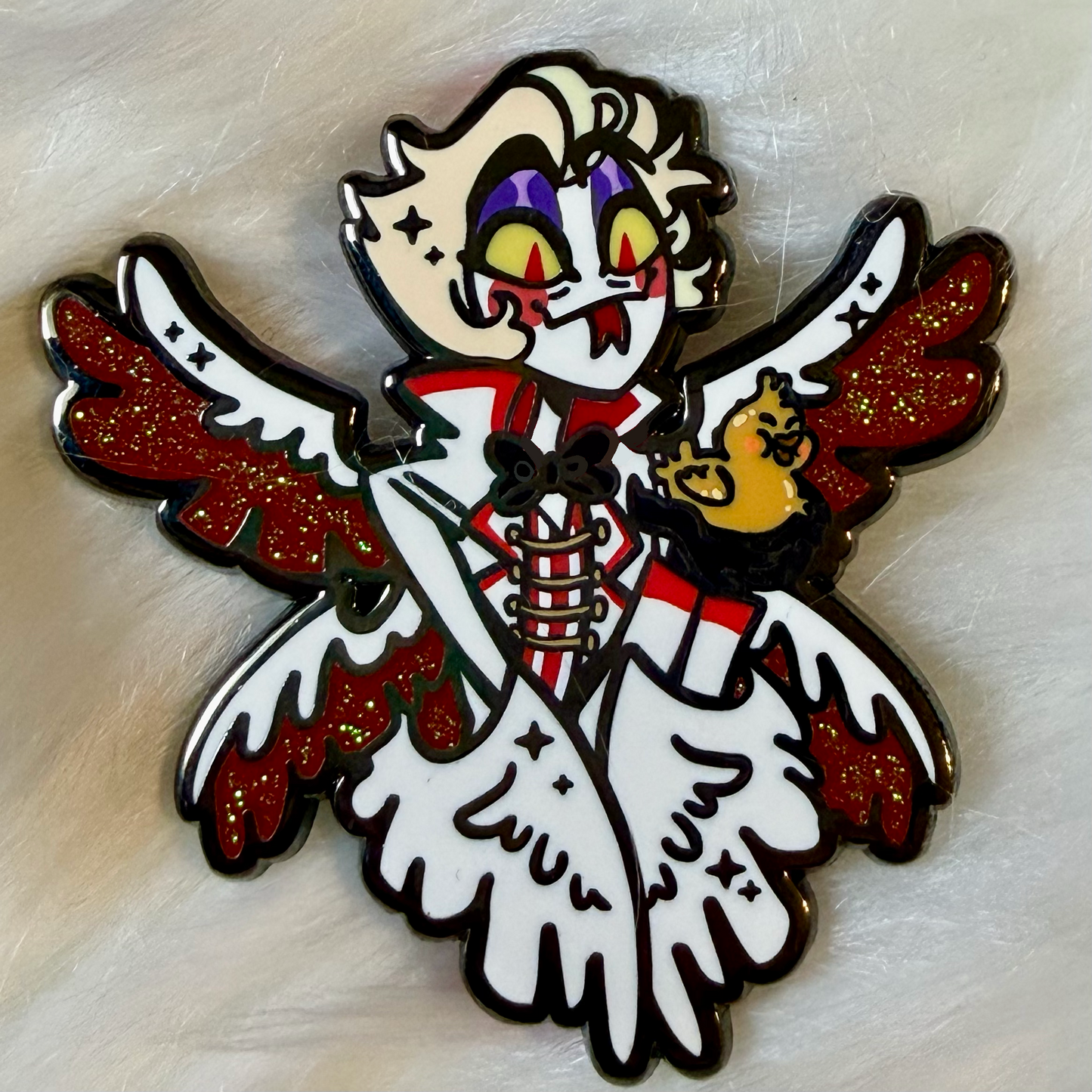 Hazpins Left Overs -  IN HANDS 2024 Hazbin Hotel Enamel Pins