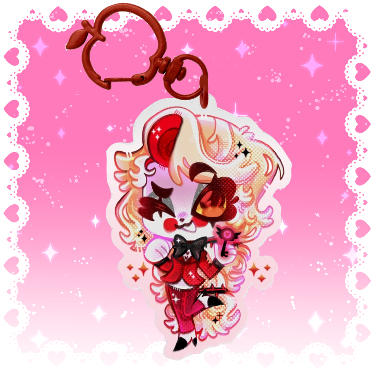 PREORDER Hazbin Hotel Keychains By Jamealipuff