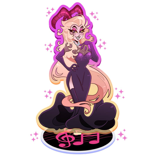 Lilith - PREORDER FANMADE Hazbin Hotel Acrylic Standee By Jamealipuff