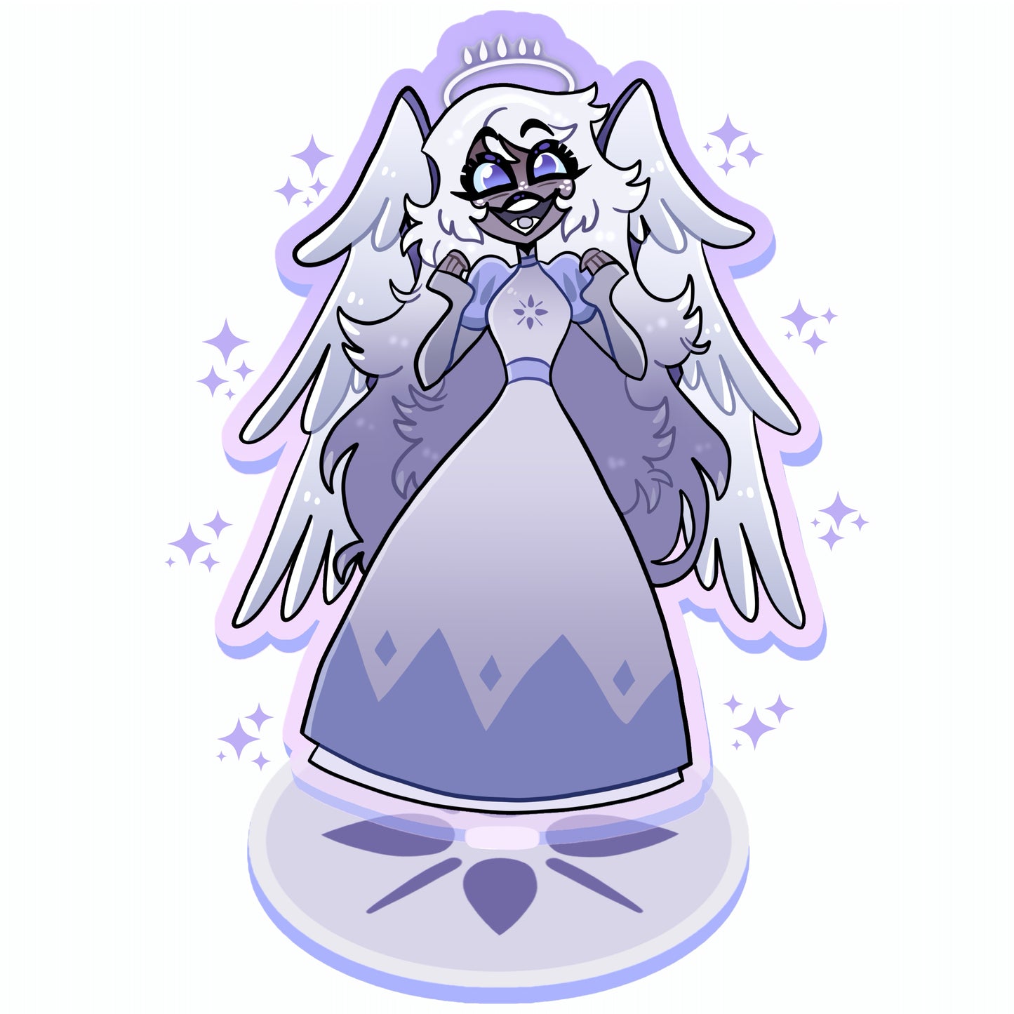 Emily - FANMADE Hazbin Hotel Acrylic Standee By Jamealipuff