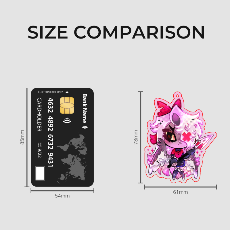 PREORDER Hazbin Hotel Keychains By Jamealipuff