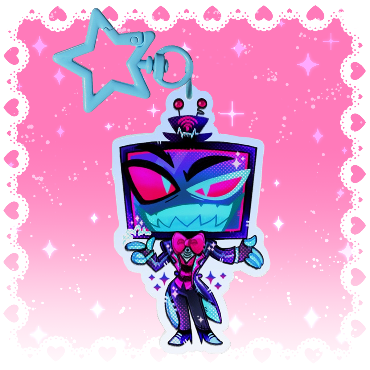 PREORDER Hazbin Hotel Keychains By Jamealipuff