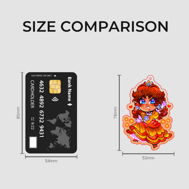 Princess Keychains - PREORDER FANMADE Mario Acrylic Keychain By Jamealipuff